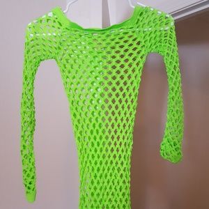 Fish net dress